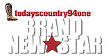 todayscountry94one Brand New Star logo image