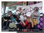 The Rough Diamonds and a couple of beautiful little percussionists - whatsoncentralcoast image