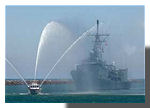 The HMAS Adelaide making its final visit to the city of Adelaide proir to her decommissioning in early 2008 - Australian Navy image