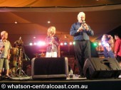 MC and local icon, Jacko with the lost children of New years Eve  2004 - What's On image