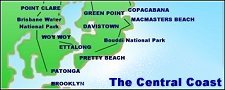 central coast map